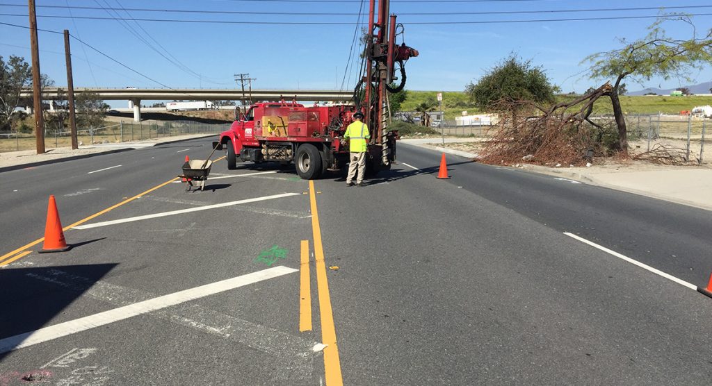 Utility Crossing Under Dry Creek Channel Geocon, Inc.